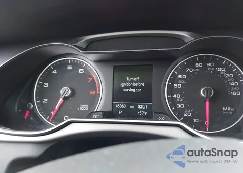 2015 Audi A4 2.0T Premium from USA, damaged, VIN WAUAFAFL0FA017861